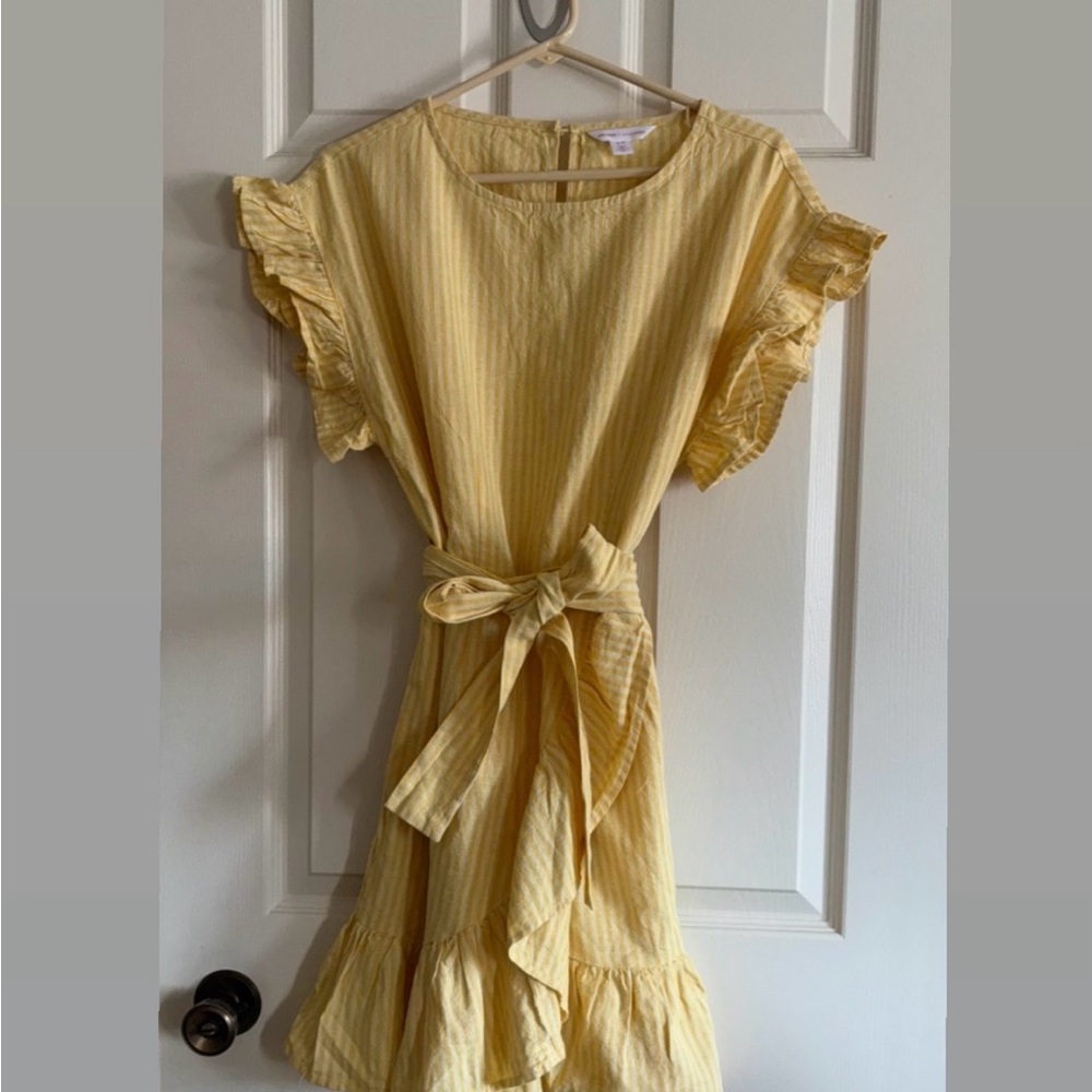 Joe Fresh x Jillian Harris Dress| Yellow/White | Sz S